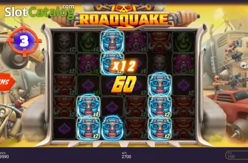 Скрин3. Roadquake слот