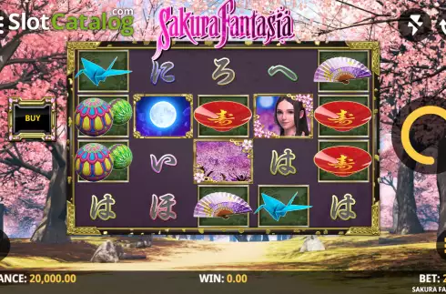 Скрин2. Sakura Fantasia слот