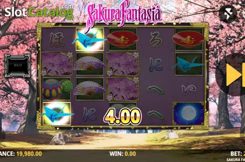 Скрин3. Sakura Fantasia слот