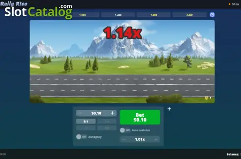Скрин2. Rally Rise слот