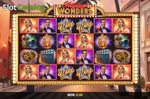 Скрин2. Hollywood Wonders слот