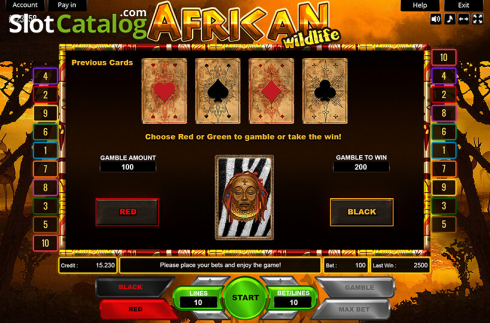 Скрин4. African Wildlife слот