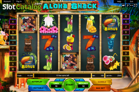 Скрин2. Aloha Shack слот