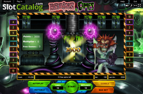 Скрин6. Brains and Games слот