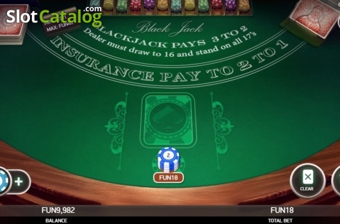 Скрин2. Blackjack (Platipus) слот