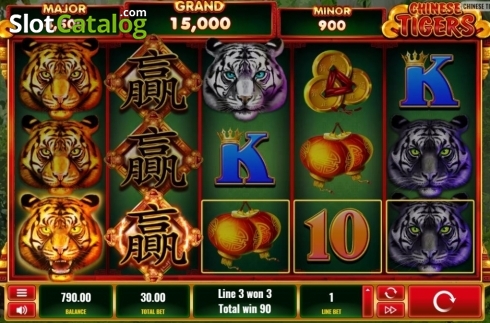 Скрин3. Chinese Tigers слот