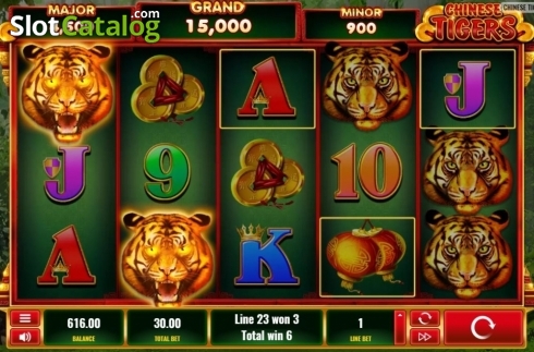 Скрин4. Chinese Tigers слот