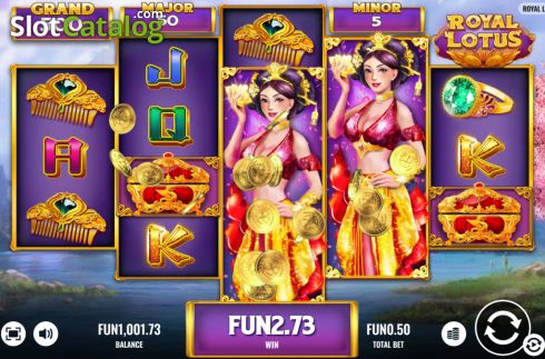 Скрин4. Royal Lotus (Platipus) слот