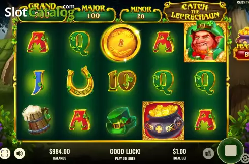 Скрин5. Catch The Leprechaun слот