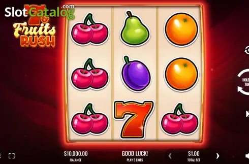 Скрин2. 7 & Fruits Rush слот