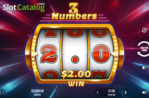 Скрин3. 3 Numbers слот
