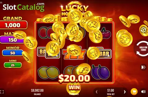Скрин3. Lucky Hot Coins слот