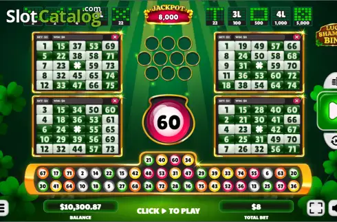 Скрин2. Lucky Shamrock Bingo слот
