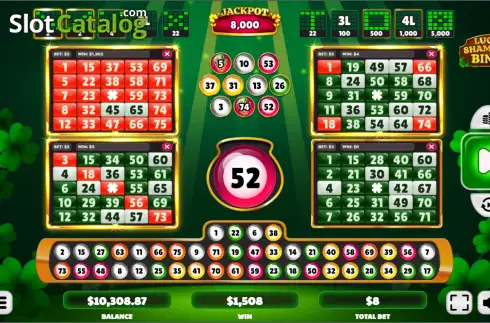 Скрин3. Lucky Shamrock Bingo слот