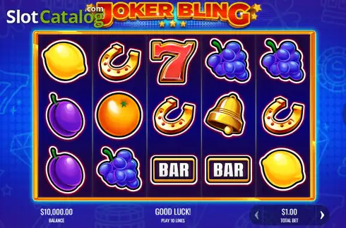 Скрин2. Joker Bling слот