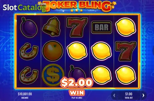 Скрин3. Joker Bling слот