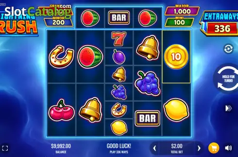 Скрин2. Lightning Rush слот