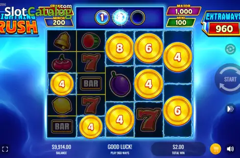 Скрин3. Lightning Rush слот