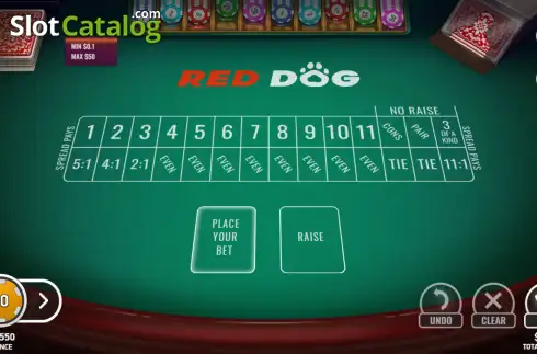 Скрин3. Red Dog (Platipus) слот