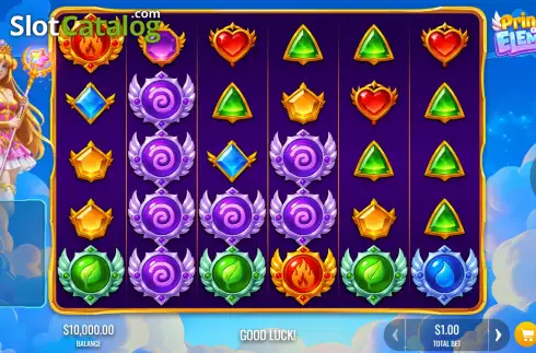 Скрин2. Princess of Elements слот