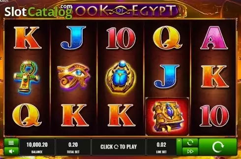 Скрин4. Book of Egypt (Platipus) слот
