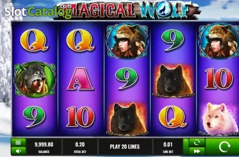 Скрин2. Magical Wolf слот