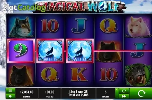 Скрин3. Magical Wolf слот