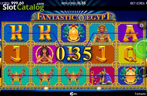 Скрин3. Fantastic Egypt слот