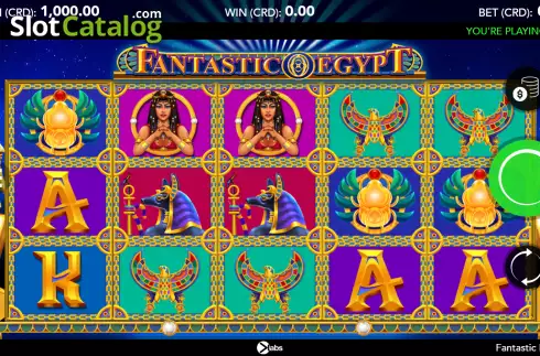Скрин2. Fantastic Egypt слот