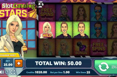 Скрин5. Reality Stars слот