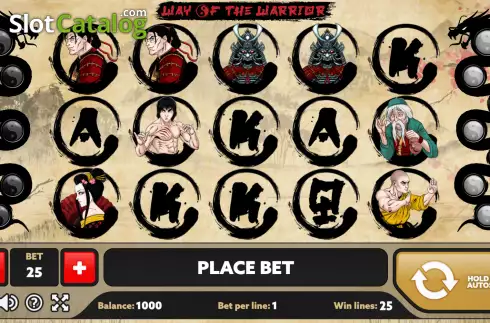 Скрин2. Way Of The Warrior слот