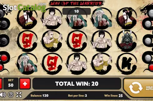 Скрин4. Way Of The Warrior слот