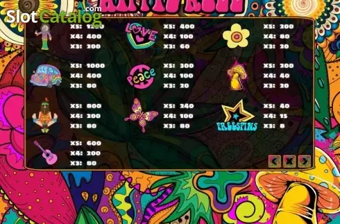 Скрин4. Hippie Roll слот