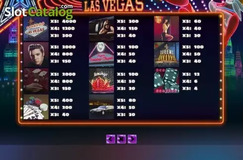 Скрин4. Las Vegas (PlayPearls) слот