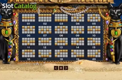 Скрин6. Pharaohs Treasure (PlayPearls) слот
