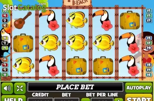 Скрин2. Tiki Beach (PlayPearls) слот