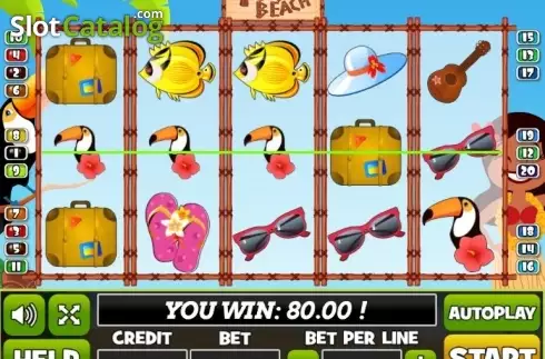 Скрин3. Tiki Beach (PlayPearls) слот