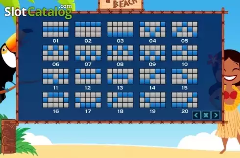 Скрин5. Tiki Beach (PlayPearls) слот