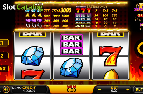 Скрин2. 777 (PlayStar) слот