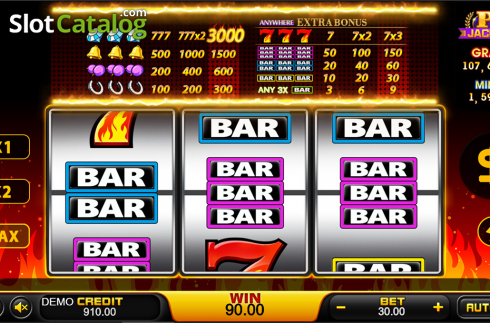 Скрин3. 777 (PlayStar) слот