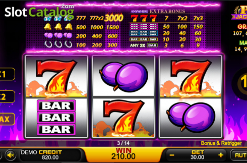 Скрин5. 777 (PlayStar) слот