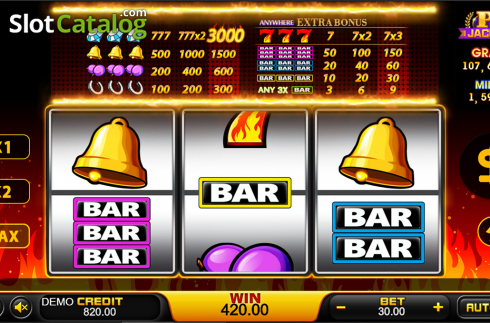 Скрин6. 777 (PlayStar) слот