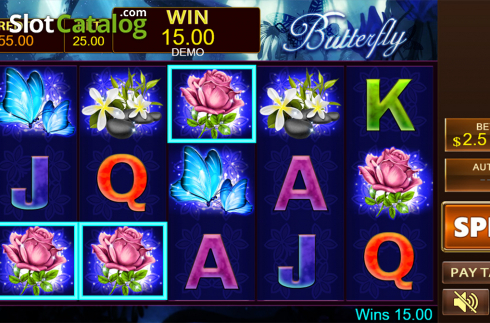 Скрин5. Butterfly (PlayStar) слот