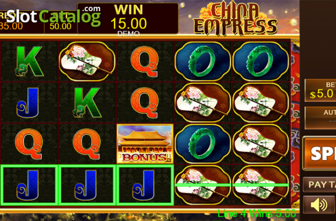 Скрин5. China Empress (PlayStar) слот