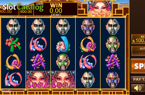 Скрин2. Face Off (PlayStar) слот