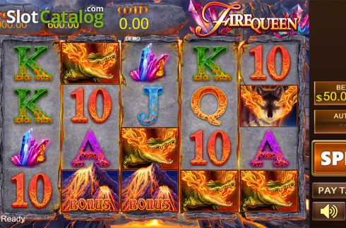 Скрин2. Fire Queen (PlayStar) слот