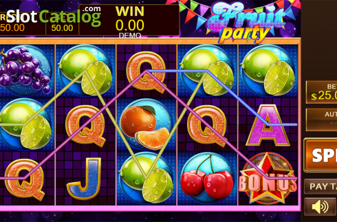Скрин3. Fruit Party (PlayStar) слот