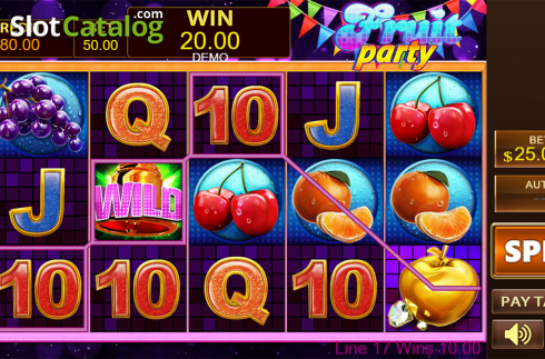 Скрин6. Fruit Party (PlayStar) слот