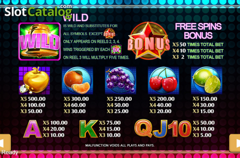 Скрин7. Fruit Party (PlayStar) слот