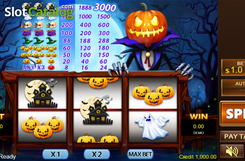 Скрин2. Halloween (PlayStar) слот
